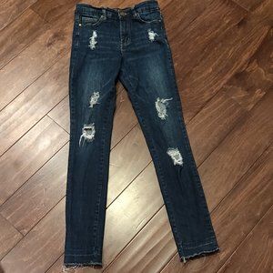Versace 19.69 Abbigliamento Sportivo SRL Distressed Jeans Women's SIZE 26